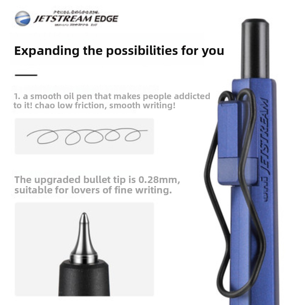 Uni Jetstream Edge Ballpoint Pen 0.28/ 0.38mm