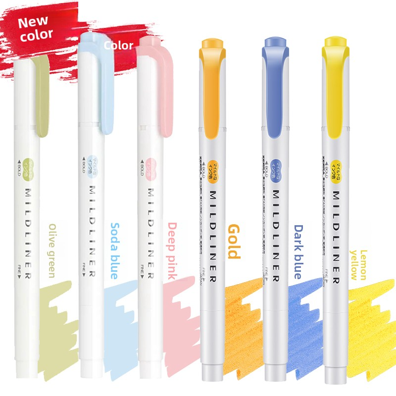 Zebra Mildliner Dual Head Highlighter Sets