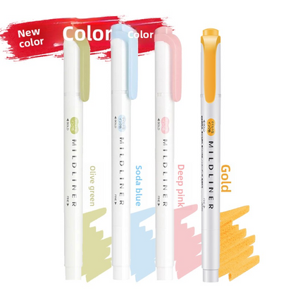 Zebra Mildliner Dual Head Highlighter Sets