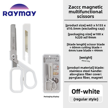 Raymay Fujii ZACCC Magnetic Multi-tool Scissors