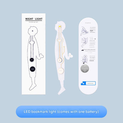 World's Thinnest! Bookmark Sheet Lamp