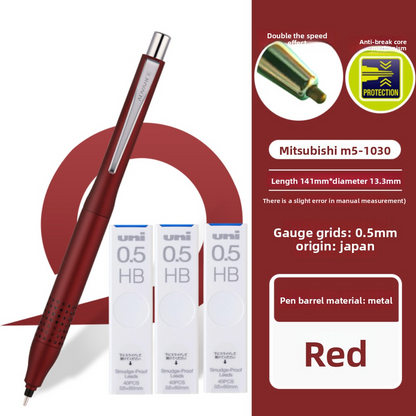 Uni Kuru Toga Dive Mechanical Pencil M5-01030 (+ 3 boxes of lead)