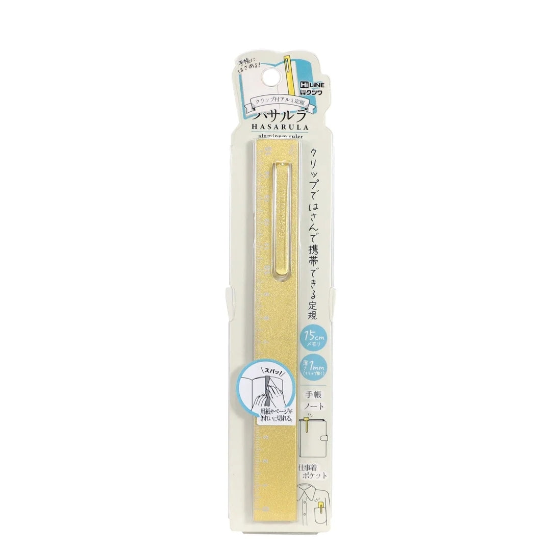 Kutsuwa HiLiNE Aluminum Cutting Ruler 15cm