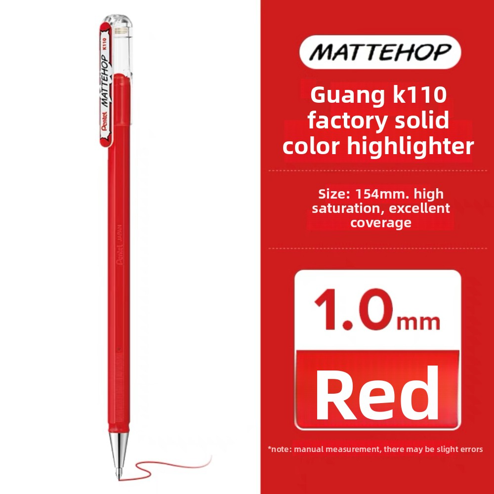 Pentel Mattehop Gel Pen 1.0mm
