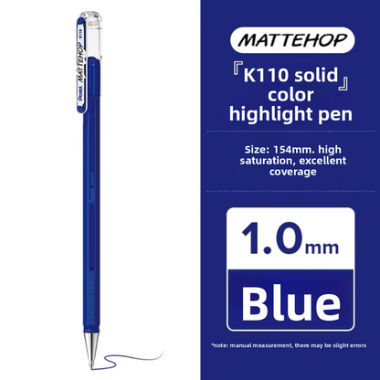 Pentel Mattehop Gel Pen 1.0mm