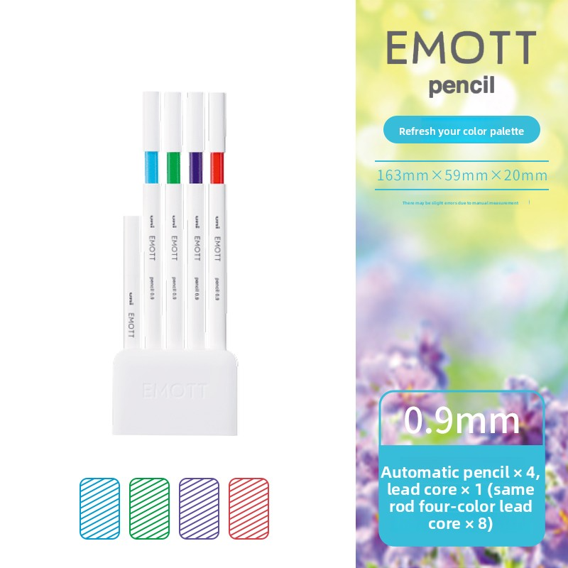 Uni EMOTT Mechanical Pencil Set 0.9mm
