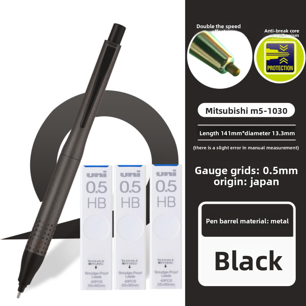 Uni Kuru Toga Dive Mechanical Pencil M5-01030 (+ 3 boxes of lead)