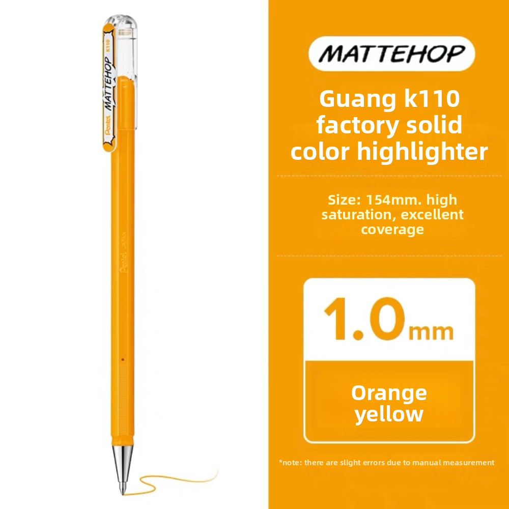 Pentel Mattehop Gel Pen 1.0mm