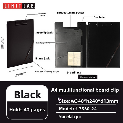 LIHIT LAB Binder Clipboard