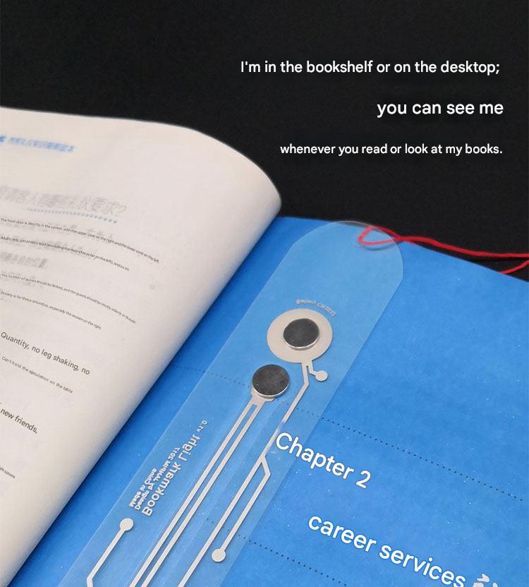 World's Thinnest! Bookmark Sheet Lamp