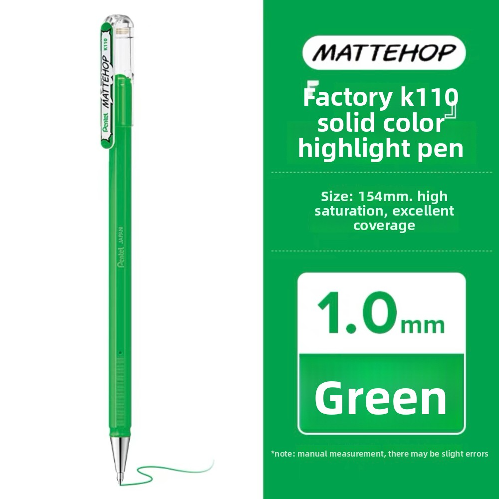 Pentel Mattehop Gel Pen 1.0mm