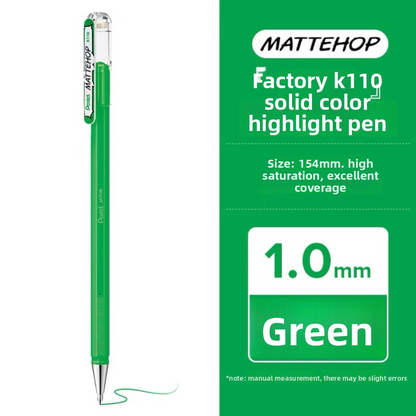 Pentel Mattehop Gel Pen 1.0mm