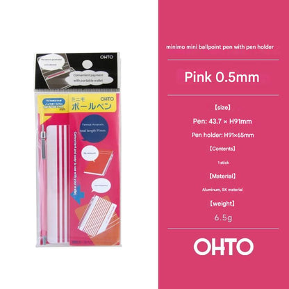 Slimmest! OHTO Minimo Ballpoint Pen 0.5mm