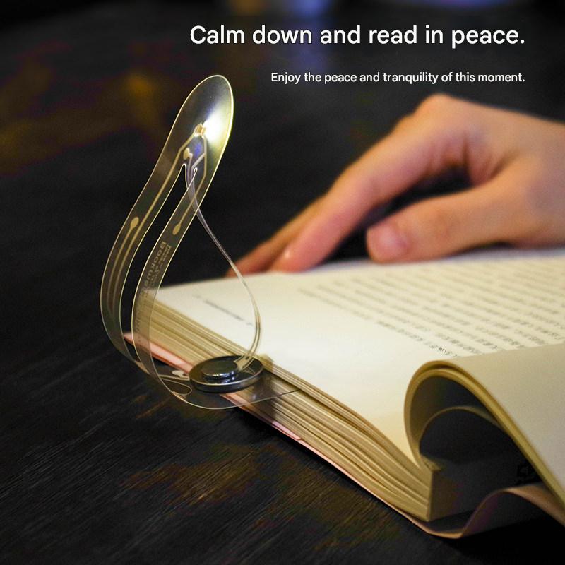 World's Thinnest! Bookmark Sheet Lamp