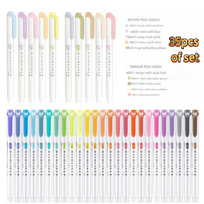 Zebra Mildliner Dual Head Highlighter Sets