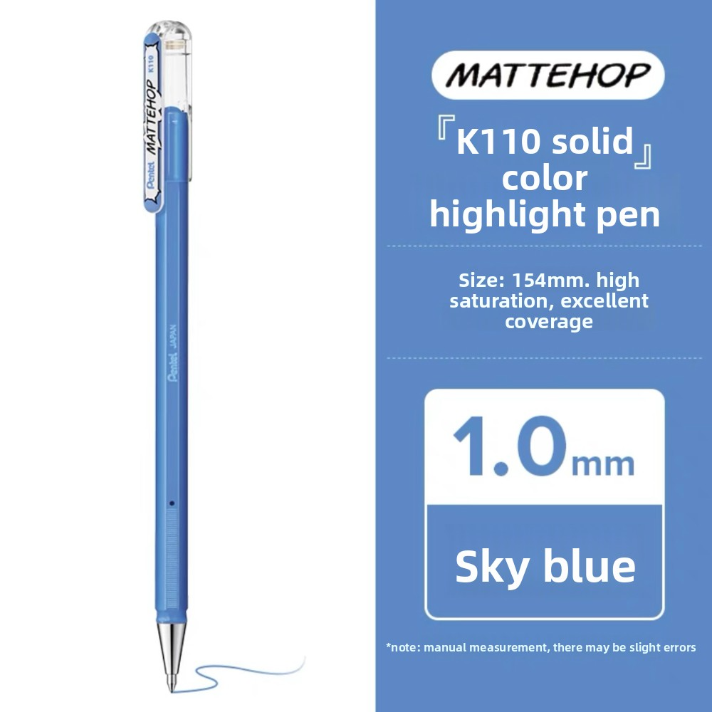 Pentel Mattehop Gel Pen 1.0mm