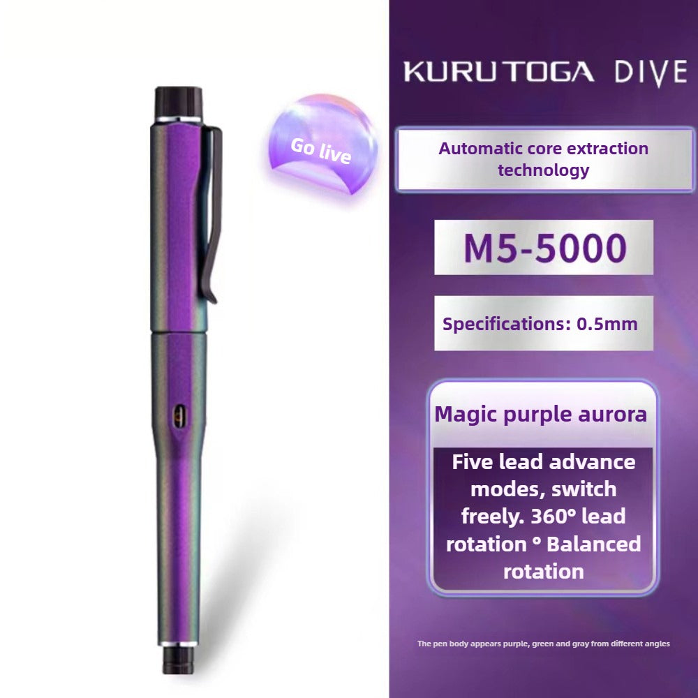 Uni Kuru Toga Dive Mechanical Pencil M5-5000/ 0.5mm