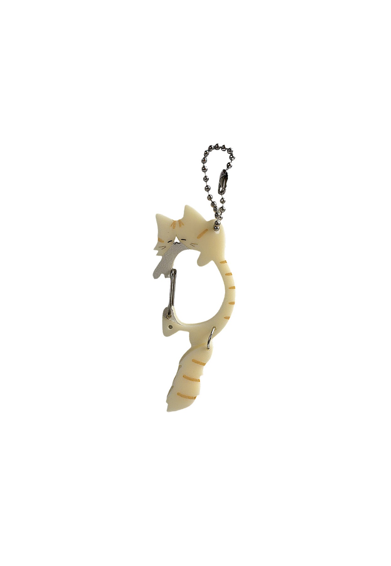 Brightlink Wiggling Tail Cat Keychain
