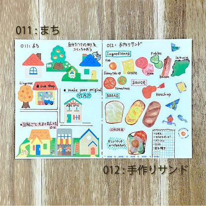 Kobaru KaraKara Peritte Washi Sticker Roll