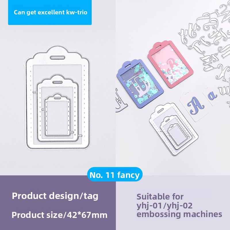Kw-Trio Embossing Stencils & Plates