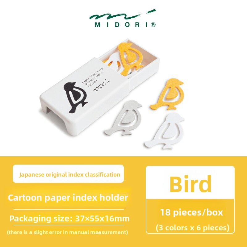 Midori P-Clips Eco-Friendly Paper Clips