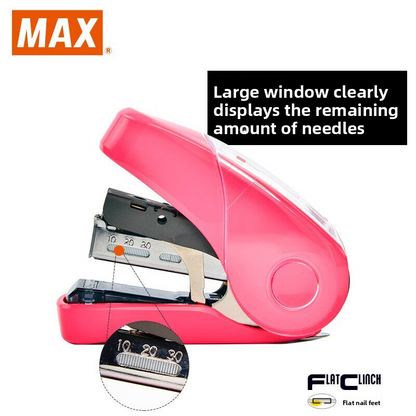 Max Flat Clinch Mini Stapler