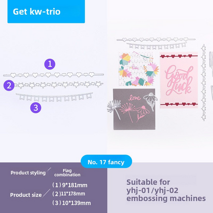 Kw-Trio Embossing Stencils & Plates