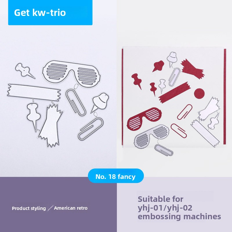 Kw-Trio Embossing Stencils & Plates