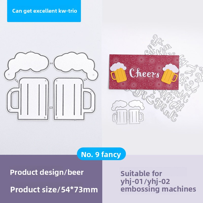 Kw-Trio Embossing Stencils & Plates
