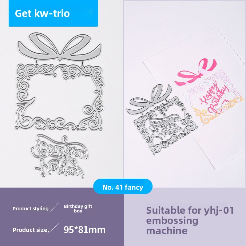 Kw-Trio Embossing Stencils & Plates