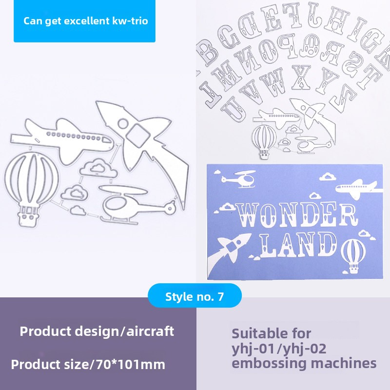 Kw-Trio Embossing Stencils & Plates