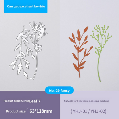 Kw-Trio Embossing Stencils & Plates