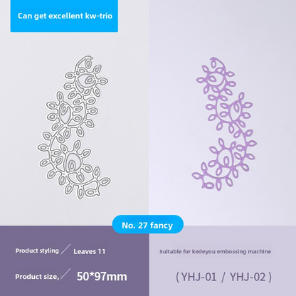 Kw-Trio Embossing Stencils & Plates