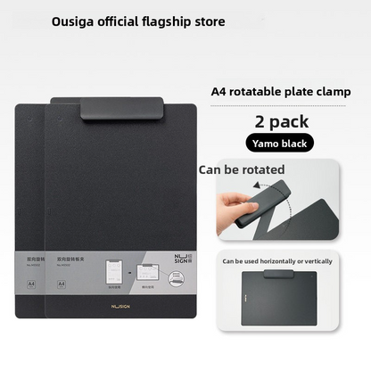 Deli Nusign Dual-Swivel Clipboard A4