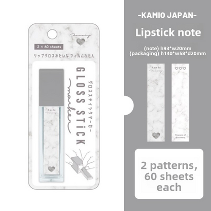 Unizakka Lipstick Double-sided Sticky Notes