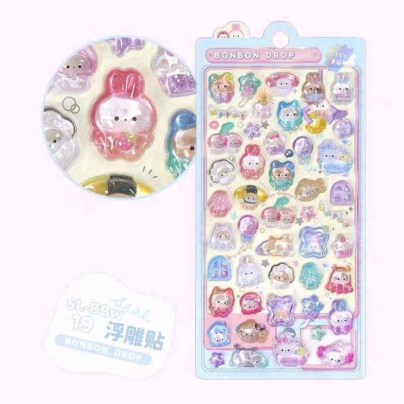 Bon Bon Drop Stickers (Creatures)