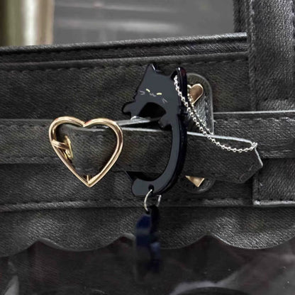 Brightlink Wiggling Tail Cat Keychain