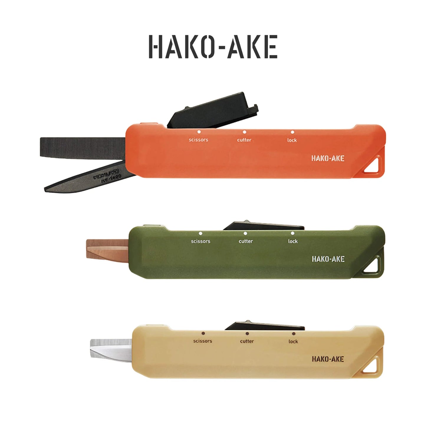 Kokuyo Hakoake 2 Way Portable Scissors