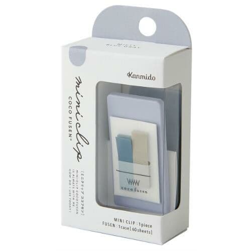 Kanmido Coco Fusen Mini Clip Sticky Notes