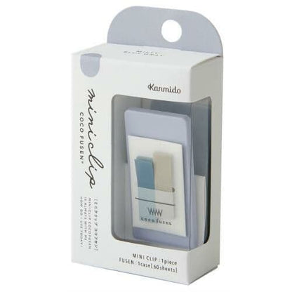 Kanmido Coco Fusen Mini Clip Sticky Notes