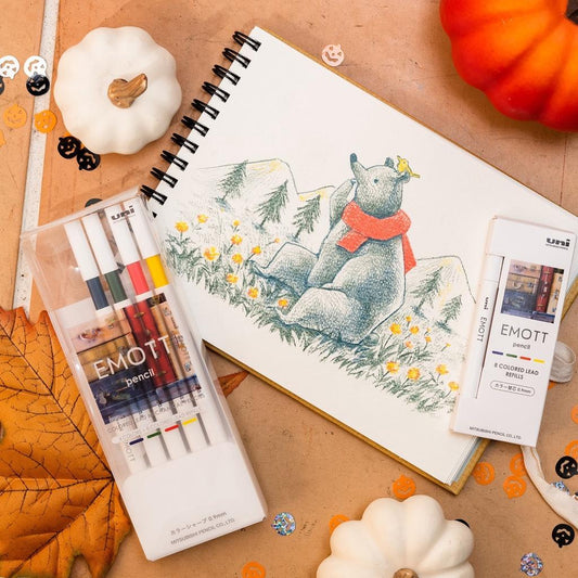 Uni EMOTT Mechanical Pencil Set 0.9mm