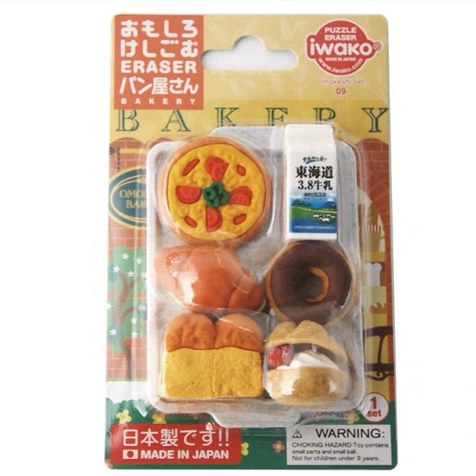 Iwako Eraser Sets: Dessert