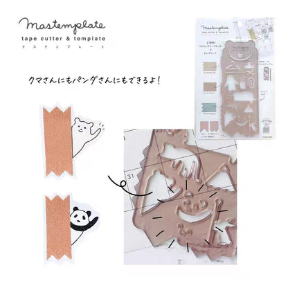 Kutsuwa Mastemplate Stencil and Tape Cutter