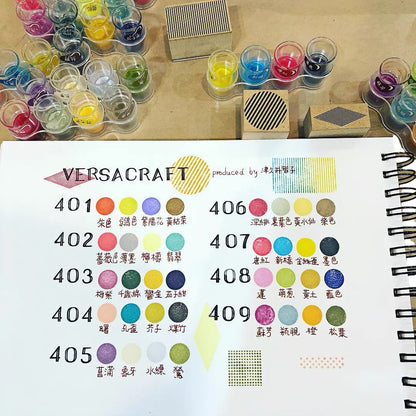 Tsukineko Versacraft Mini Finger Ink Pads Set