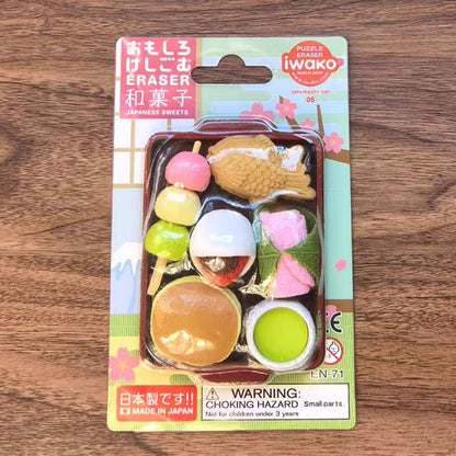 Iwako Eraser Sets: Dessert