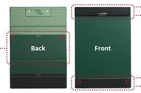 King Jim Magflap Clipboard A4