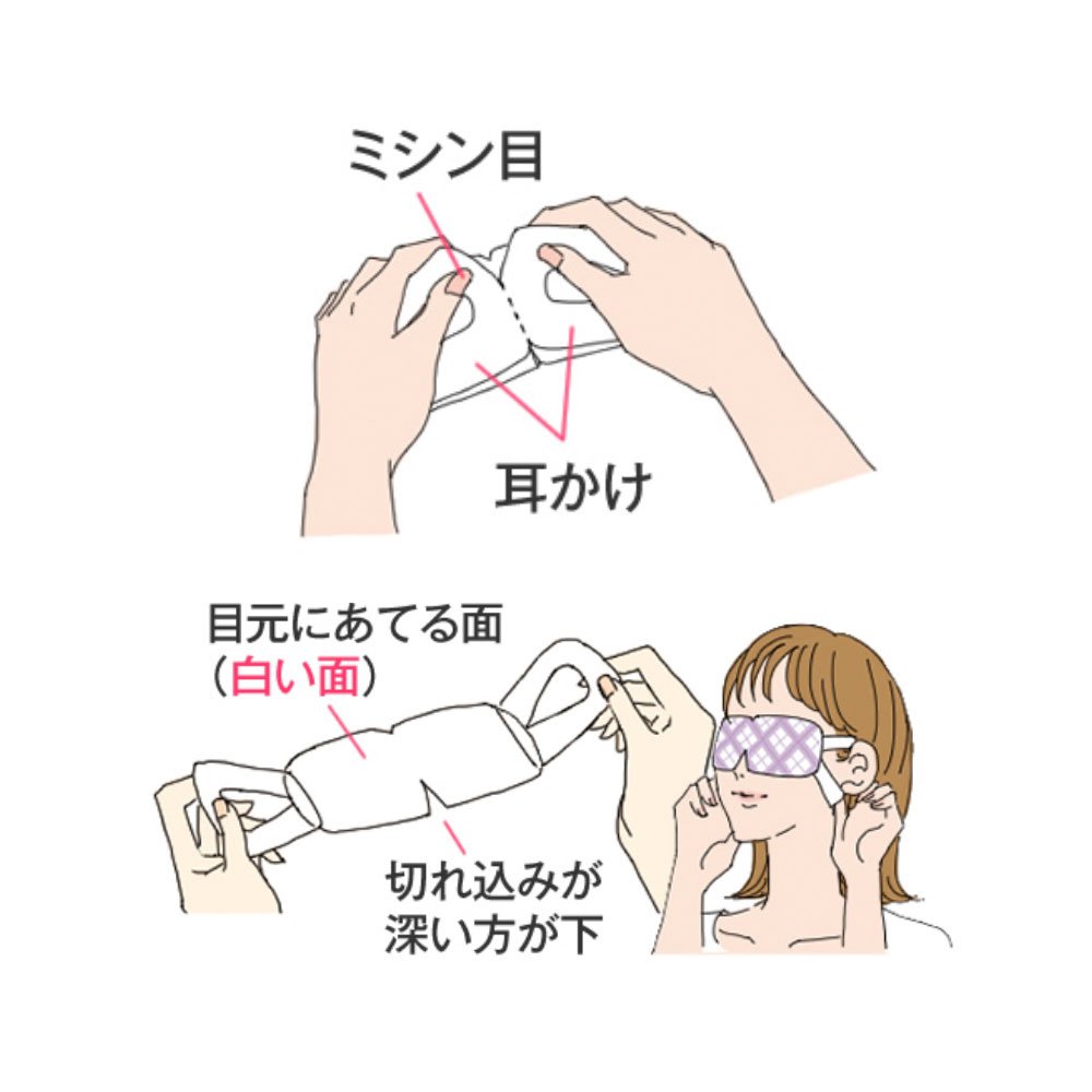 Kao Megurism Steam Warm Eye Mask - 15 Sheets