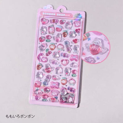 Q-LiA Bon Bon Drop Stickers (animals)
