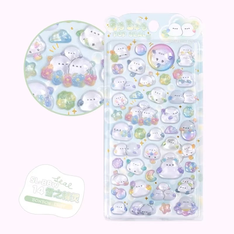 Bon Bon Drop Stickers (Creatures)