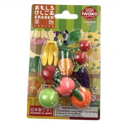 Iwako Eraser Sets: Food